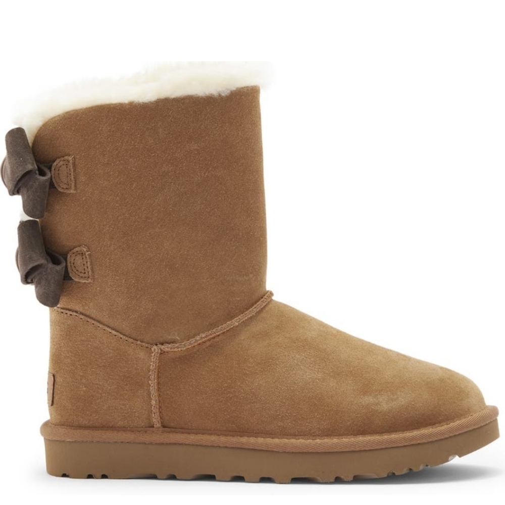 Women's Ugg Tan Suede Boots - Picture 3 of 3